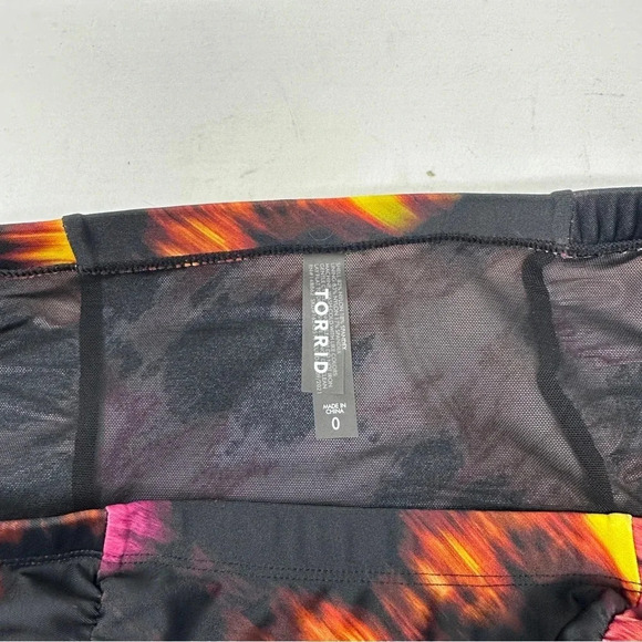 Torrid Size 0X High Waist Swim‎ Bottoms Colorful Plus Size Rainbow Colors Plus - Picture 3 of 5